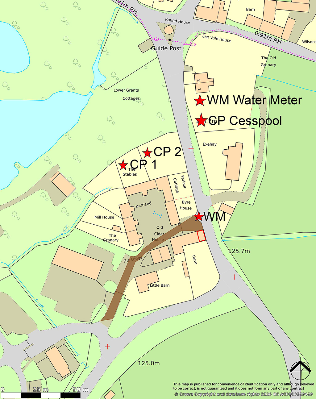 Lot: 29 - TWO-BEDROOM FLAT SITUATED WITHIN HIGHER GRANTS FARM - Location Plan